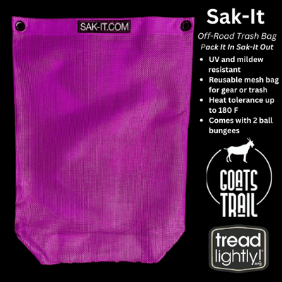 Sak-It Off Road Trash Bag Vehicle Storage