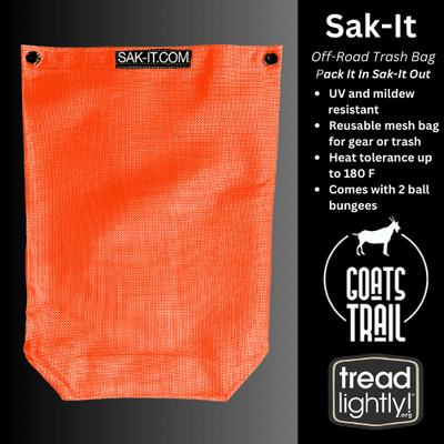 Sak-It Off Road Trash Bag Vehicle Storage