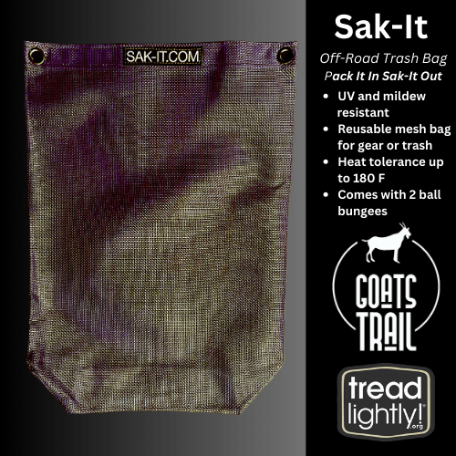 Sak-It Off Road Trash Bag Vehicle Storage
